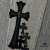 Chrome Hearts & CH Metal Cross New King Cow Denim Jeans