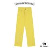 6931a3ecccd8ab3d7af982f0 Chrome Hearts CH New York Limited Yellow Dopamine Denim Jeans Unisex Streetwear