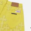 6931a3ecccd8ab3d7af982f4 Chrome Hearts CH New York Limited Yellow Dopamine Denim Jeans Unisex Streetwear