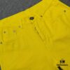 6931a3edccd8ab3d7af982f9 Chrome Hearts CH New York Limited Edition Yellow Dopamine Denim Jeans Unisex Streetwear