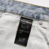 6931a3f1ccd8ab3d7af98348 Chrome Heart Cross Patch Leather Denim Jeans KL012