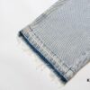 6931a3f1ccd8ab3d7af9834a Chrome Heart Cross Patch Leather Denim Jeans KL012