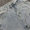6931a3f1ccd8ab3d7af9834e Chrome Heart Cross Patch Leather Jeans KL012