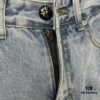 6931a3f1ccd8ab3d7af98350 Chrome Heart Cross Patch Leather Jeans KL012