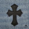 6931a3f2ccd8ab3d7af98362 Chrome Hearts CH Kl005 Heavy Washed Destroyed Premium Denim Jeans in Black