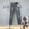 6931a3f3ccd8ab3d7af98377 Chrome Hearts | Gray High-Street Slim Fit Denim Jeans