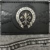 6931a3f3ccd8ab3d7af9837b Chrome Hearts | Gray High-Street Slim Fit Denim Jeans