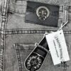 6931a3f4ccd8ab3d7af9837d Chrome Hearts | Gray High-Street Slim Fit Denim Jeans