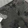 6931a3f4ccd8ab3d7af98387 Chrome Hearts|Chrome Hearts 24SS VIP Custom Black and White Patch Denim Jeans