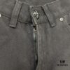 6931a3f5ccd8ab3d7af9839a Chrome Hearts Matty Boy Sex Records Patchwork Leather Cross Denim Jeans - Heavy Washed Canvas, Custom Silver Hardware, Hand-Embroidered Cross with Rare Leather Patches, High-Waist Rugged Design