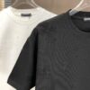 Kelo 2025 Spring Summer New Arrival Round Neck Short Sleeve T-Shirt with Laser Burnout Pattern and Full Rhinestones, 320g Heavyweight Double-Yarn Combed Cotton Fabric, Slightly Loose Unisex Fit