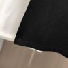 Kelo 2025 Spring Summer New Arrival Round Neck Short Sleeve T-Shirt with Laser Burnout Pattern and Full Rhinestones, 320g Heavyweight Double-Yarn Combed Cotton Fabric, Slightly Loose Unisex Fit