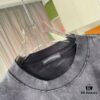 6931a3f8ccd8ab3d7af983d3 CH Crochet * 2025 Summer New Arrival Distressed Washed Short Sleeve T-Shirt with Monkey Spray and Sanskrit Cross Print Unisex Custom 320g Fabric