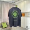6931a3f9ccd8ab3d7af983e6 Ch Kro *2025 Summer New Arrival Distressed Washed T-Shirt with Monkey Spray and Sanskrit Cross Print Short-Sleeve Tee Unisex Custom 320g Fabric