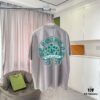 6931a3fbccd8ab3d7af983ff Ch Kro *2025 Summer New Arrival Distressed Washed T-Shirt with Monkey Spray and Sanskrit Cross Print Short-Sleeve Tee Custom 320g Fabric Unisex