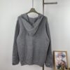 6931a400ccd8ab3d7af98431 Chrome Hearts CH Cross Classic Heavy Embellished Zip-Up Knit Hooded Sweater Coat