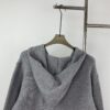 6931a400ccd8ab3d7af98434 Chrome Hearts CH Cross Classic Heavy Embellished Zip-Up Knit Hooded Sweater Coat