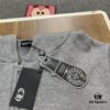 6931a400ccd8ab3d7af98435 Chrome Hearts CH Cross Classic Heavy Embellished Zip-Up Knit Hooded Sweater Coat