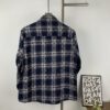 6931a401ccd8ab3d7af98445 Chrome Hearts Classic Cashew Flower Cross Jacquard Long Sleeve Shirt Unisex Casual Shirt