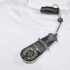 6931a403ccd8ab3d7af9846a 2025 New Crocodile Heart Metal Rhinestone Embellished Short Sleeve T-Shirt