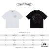 6931a403ccd8ab3d7af9846c 2025 New Crocodile Heart Metal Rhinestone Embellished Short Sleeve T-Shirt