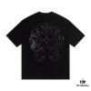 6931a403ccd8ab3d7af9846e 2025 New Croxx Heart Metal Rhinestone Embellished Short Sleeve T-Shirt
