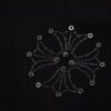 6931a403ccd8ab3d7af9846f 2025 New Croxx Heart Metal Rhinestone Embellished Short Sleeve T-Shirt
