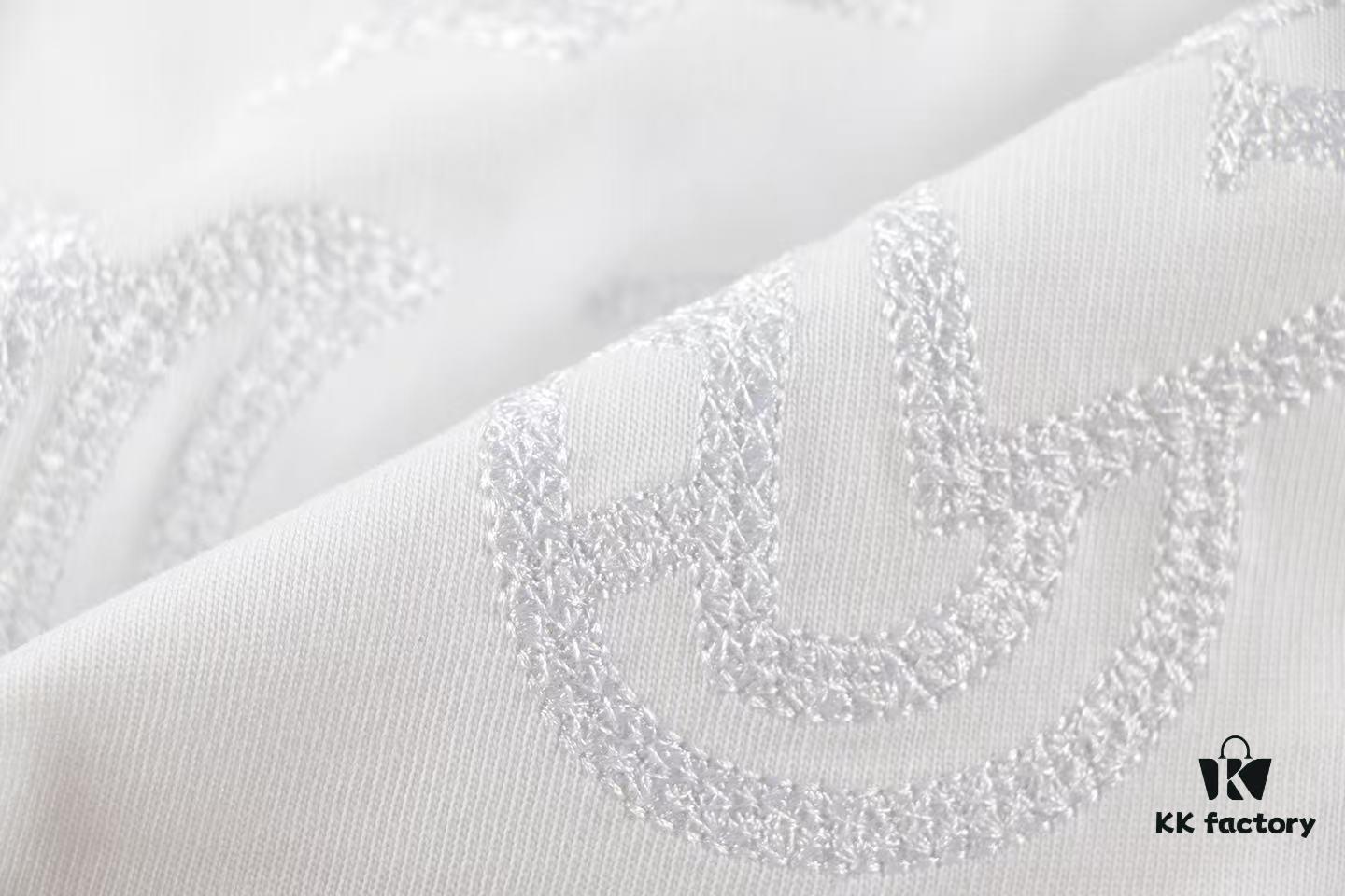 6931a404ccd8ab3d7af98482 2025 New Crocodile Heart Embroidered Short Sleeve T-Shirt