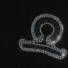 6931a405ccd8ab3d7af9848f 2025 New Croxx Rhinestone Embellished Short Sleeve T-Shirt