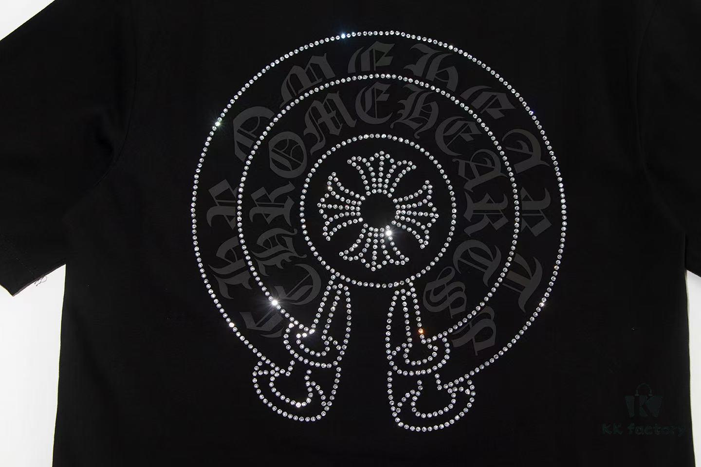 6931a405ccd8ab3d7af98490 2025 New Croxx Rhinestone Embellished Short Sleeve T-Shirt