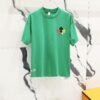 6931a405ccd8ab3d7af98493 Chrome Hearts 320g Washed Short Sleeve T-Shirt with Rainbow Embroidered Cross Sanskrit Logo