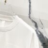Chrome Hearts 320g Washed Short Sleeve T-Shirt with Rainbow Embroidered Cross Sanskrit Logo