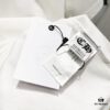 Chrome Hearts 320g Washed Short Sleeve T-Shirt with Rainbow Embroidered Cross Sanskrit Logo