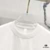 Chrome Hearts 320g Washed Short Sleeve T-Shirt with Rainbow Embroidered Cross Sanskrit Logo