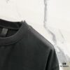 Chrome Hearts 320g Washed Short Sleeve T-Shirt with Rainbow Embroidered Cross Sanskrit Logo
