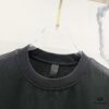 Chrome Hearts 320g Washed Short Sleeve T-Shirt with Rainbow Embroidered Cross Sanskrit Logo