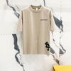 6931a40cccd8ab3d7af98510 Chrome Hearts 320g Washed Short Sleeve T-Shirt with Embroidered Logo, Leather Patch and Cross Design