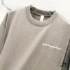 6931a40dccd8ab3d7af98525 Chrome Hearts 320g Washed Cotton Short Sleeve T-Shirt with Embroidered Logo, Leather Patch and Cross Design