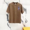 6931a40eccd8ab3d7af98534 Chrome Hearts 320g Washed Short Sleeve T-Shirt with Sanskrit Logo and Cross Embroidery