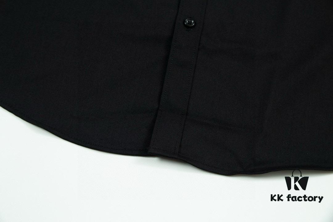 6931a417ccd8ab3d7af985b5 Stone Island Long-Sleeve Shirt with Ergonomic 3D Tailoring, Hidden Placket, and Cotton-Bamboo Fiber Fabric