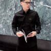 6931a418ccd8ab3d7af985ba Stone Island Long-Sleeve Shirt with Ergonomic 3D Tailoring, Hidden Placket, and Cotton-Bamboo Fiber Fabric