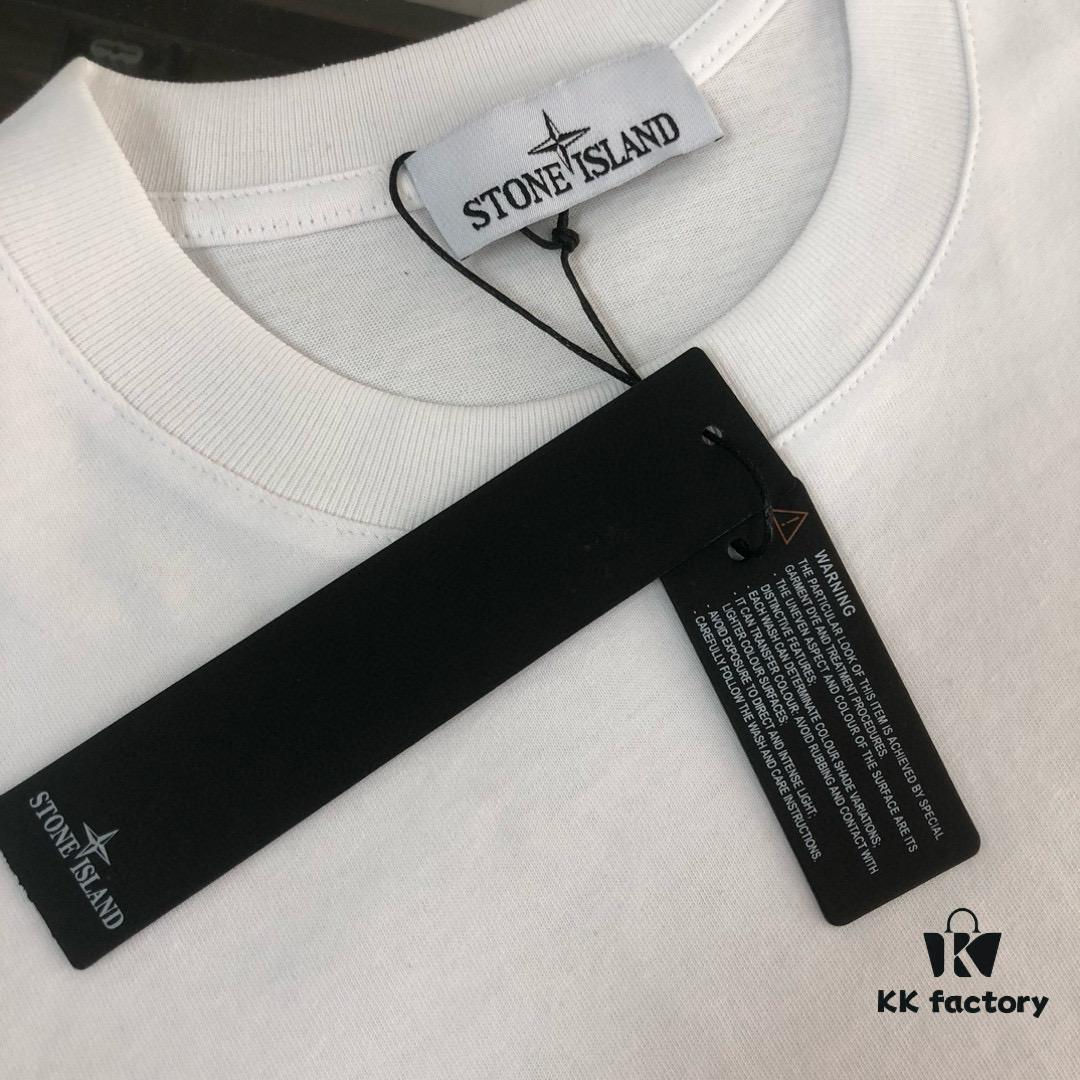 6931a41accd8ab3d7af985e3 A⭐️Stone Island Latest Couple Round Neck Short Sleeve T-Shirt - Stylish Unisex Tee