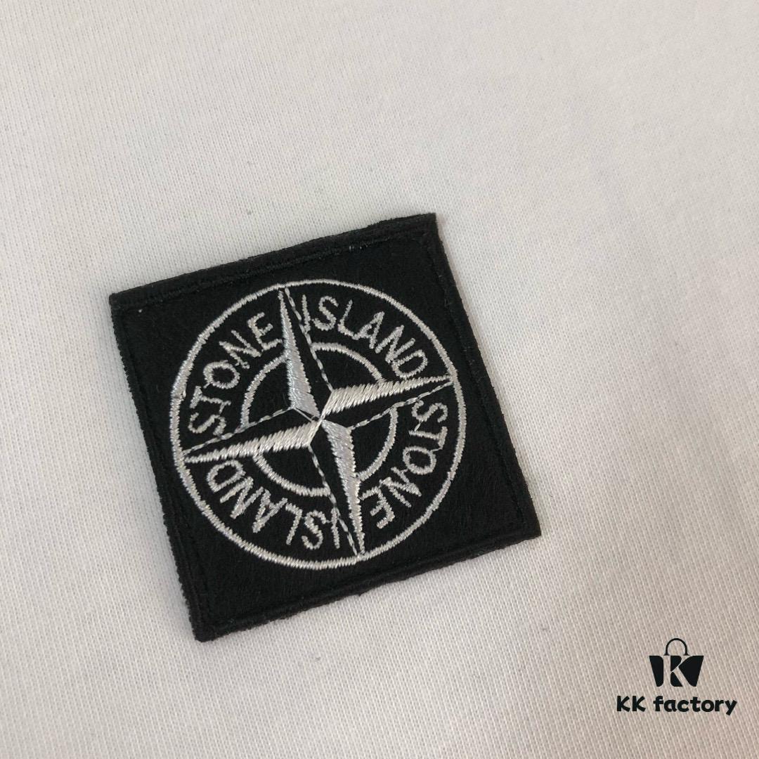 6931a41accd8ab3d7af985e4 A⭐️Stone Island Latest Couple Round Neck Short Sleeve T-Shirt - Stylish Unisex Tee
