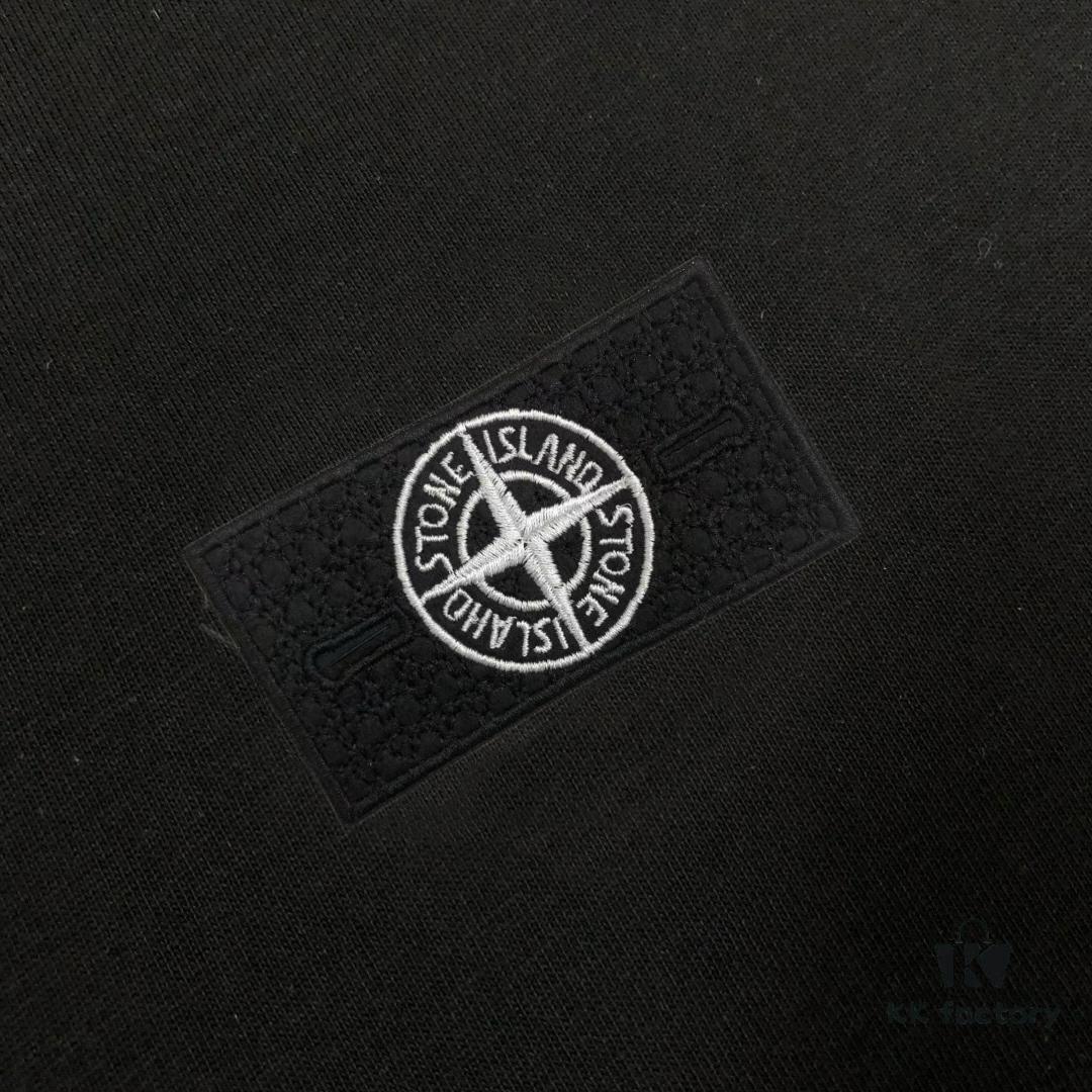6931a41bccd8ab3d7af985eb A⭐️Stone Island Latest Couple Round-Neck Short-Sleeve T-Shirt, High-Quality Fashion Unisex Tee with Custom Compass Embroidered Logo, Premium Imported Fabric, Breathable and Comfortable