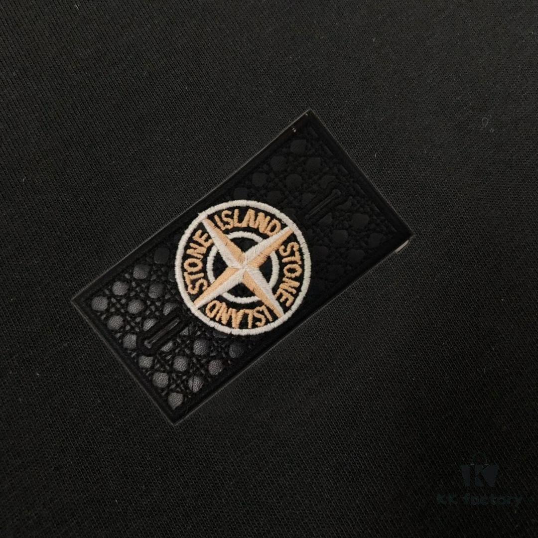 6931a41dccd8ab3d7af985fb A⭐️Stone Island Latest Couple Round-Neck Short-Sleeve T-Shirt - High-Quality Fashion Casual Tee with Custom Compass Embroidered Logo
