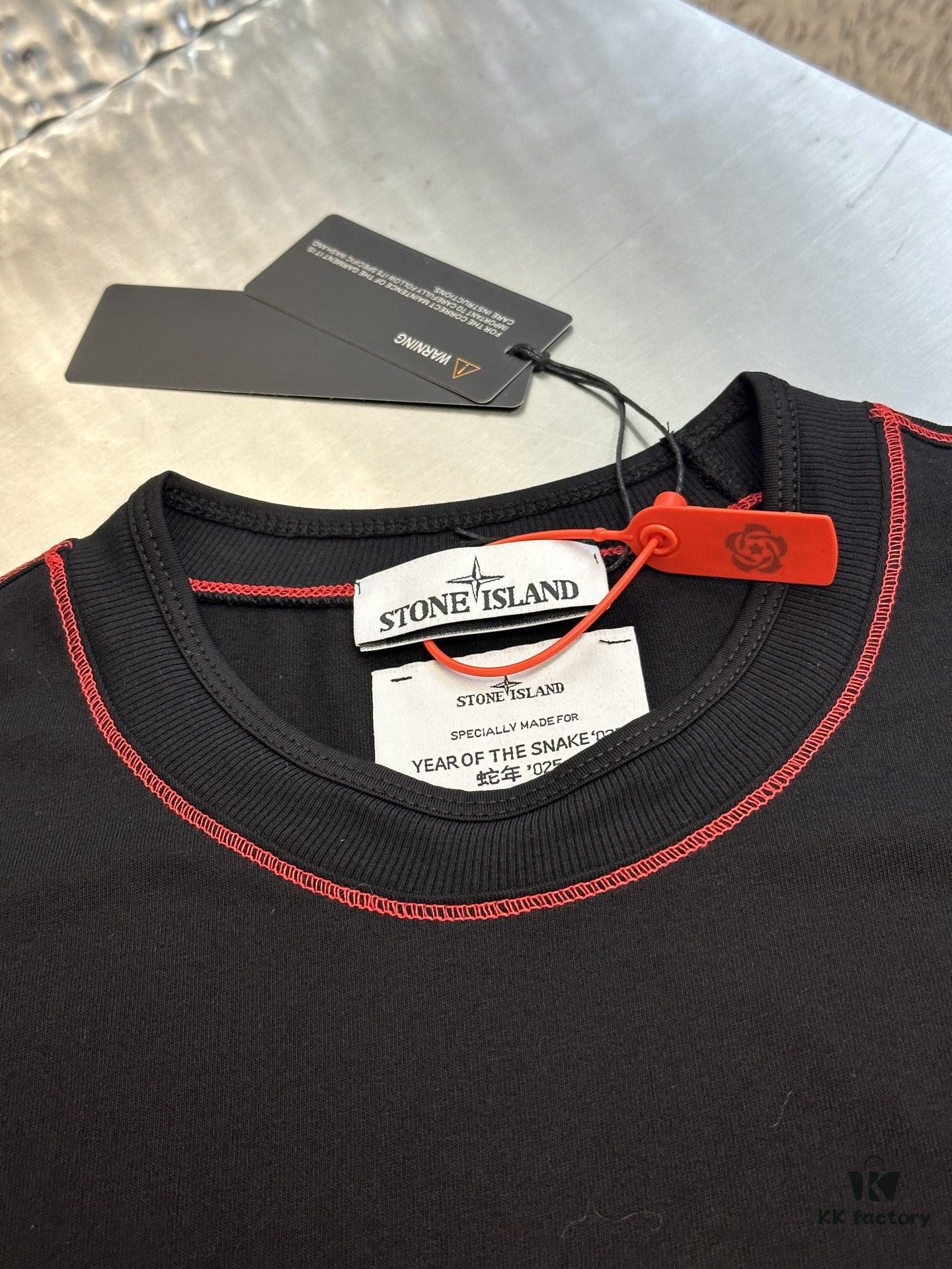 Stonelsland Embroidered Badge Short Sleeve