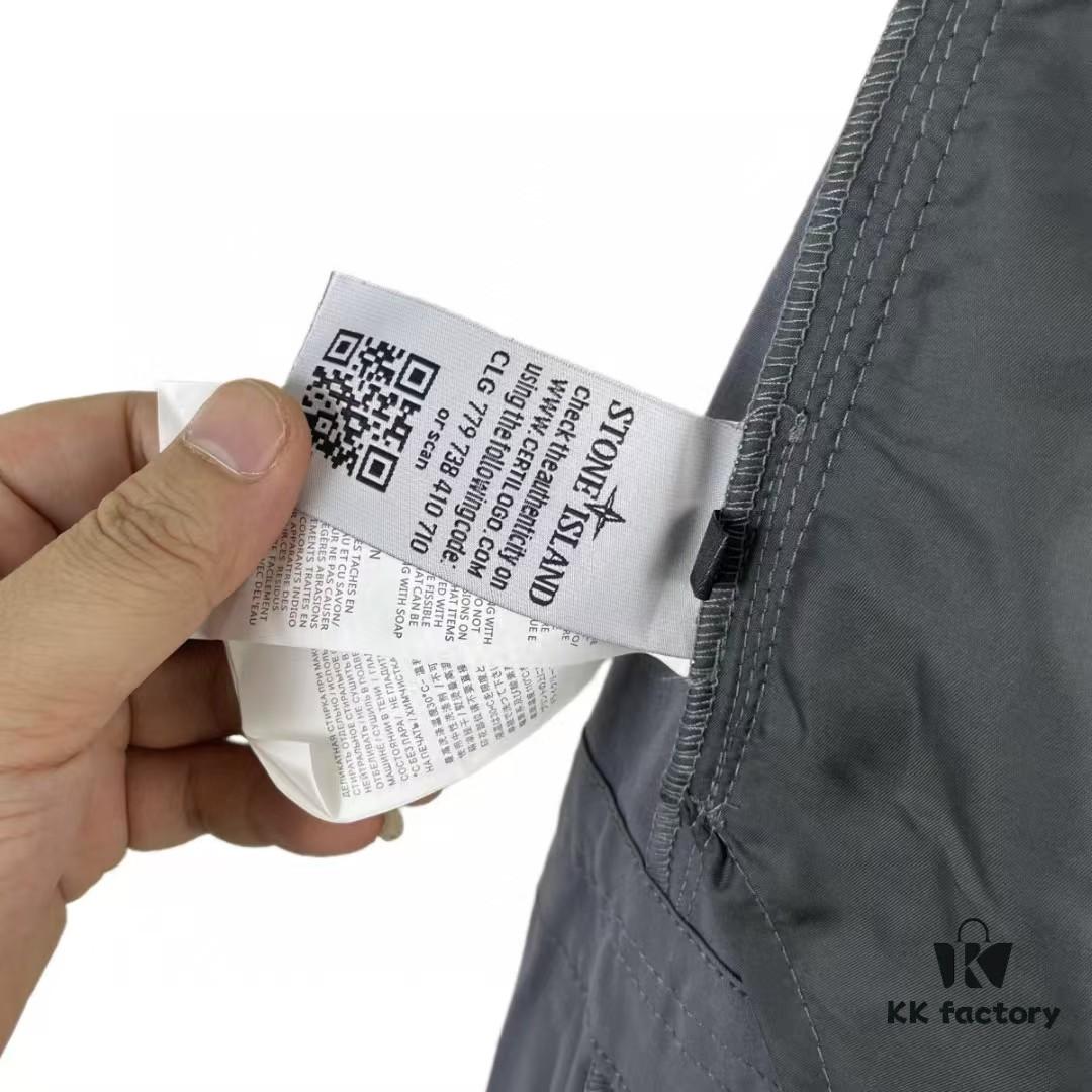 6931a420ccd8ab3d7af9861f STONE ISLAND 23SS Compass Dual-Pocket Elastic Waist Cargo Pants - Lightweight Stretch Cotton Canvas with Brushed Finish