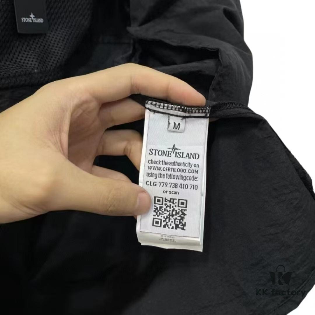 6931a421ccd8ab3d7af9863d Stone Island Shadow Project 21SS Shadow Black Label Shirt Jacket - Original Surplus Stock