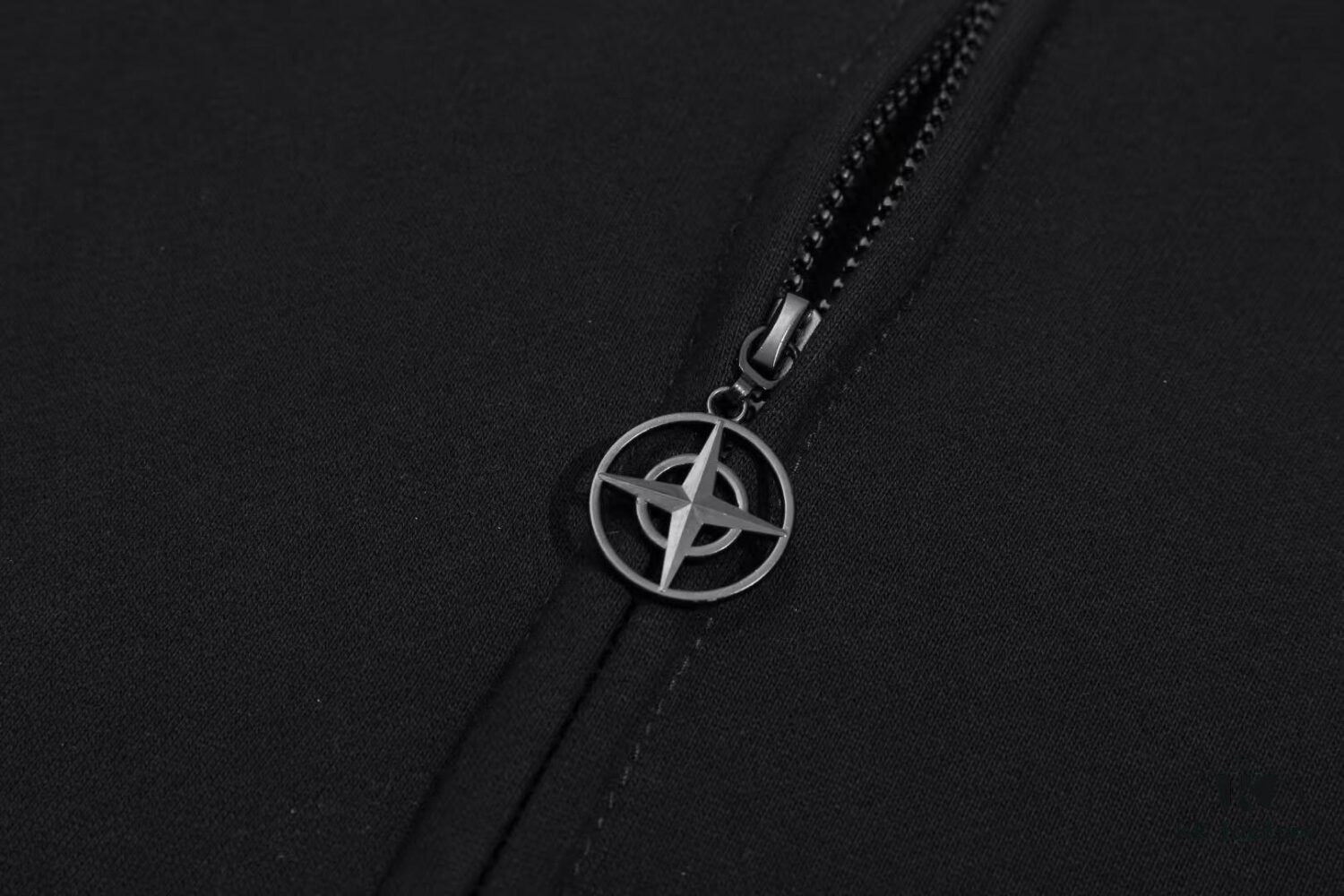 6931a422ccd8ab3d7af98648 Stone Island Hooded Zip-Up Sweatshirt Jacket with Sleeve Badge