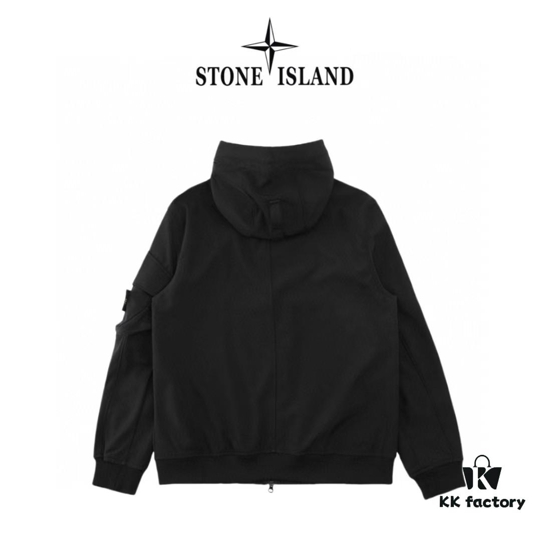 6931a423ccd8ab3d7af98658 Stone Island SHELL-R Series Windproof Jacket Casual Outerwear - Heavyweight Composite Polyester Fabric, Multi-Pocket Design, Unisex Style